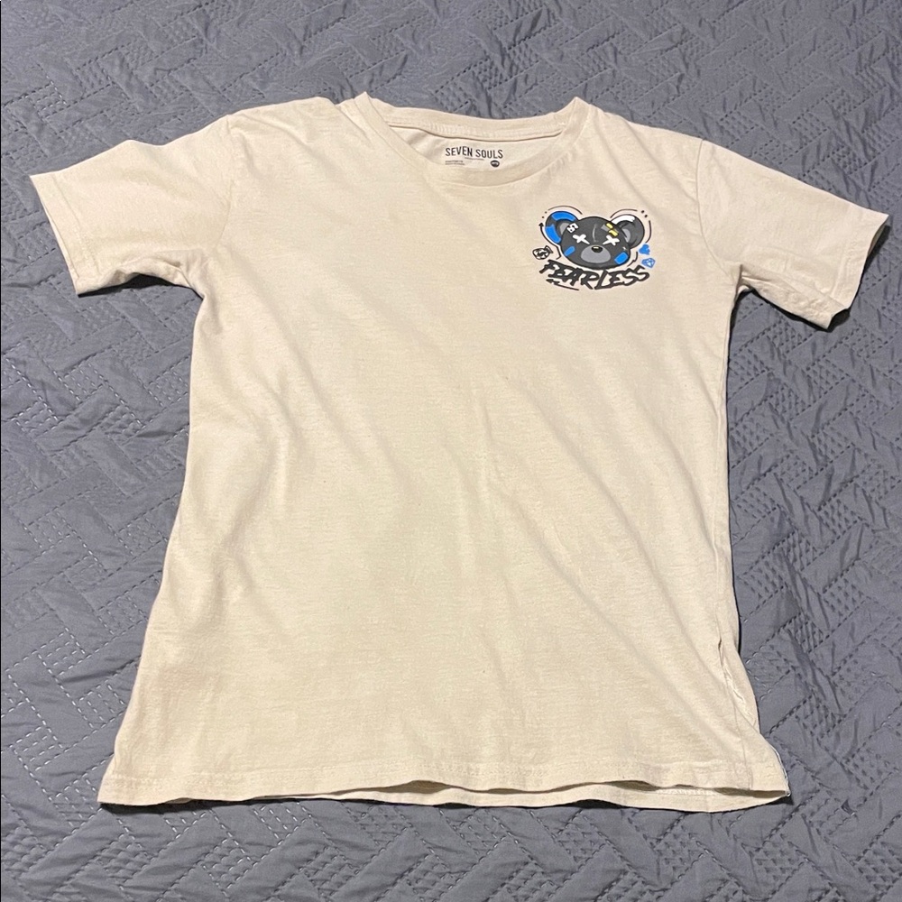 Fearless Kids Short Sleeve Tee - Cream